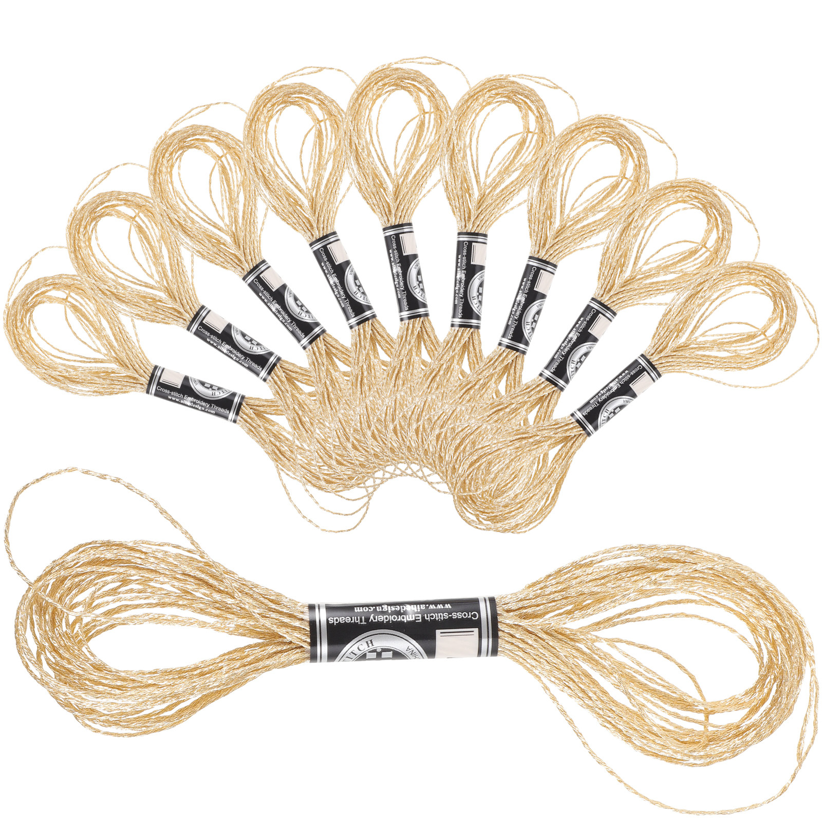 12Pcs Metallic Sewing Thread P - Embroidery Craft review and price