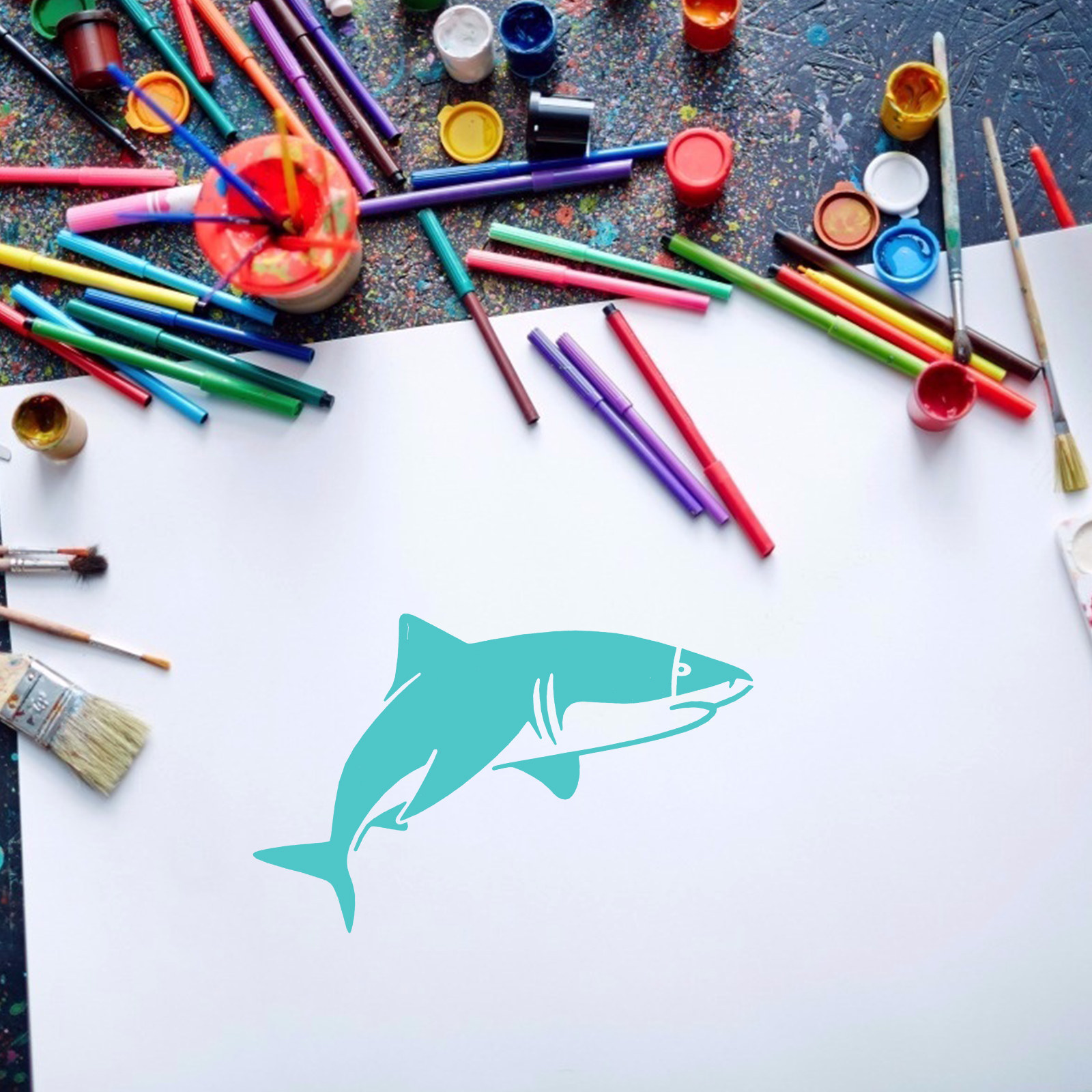 16pcs Ocean World Painting Tem - Craft Embellishment World review and price