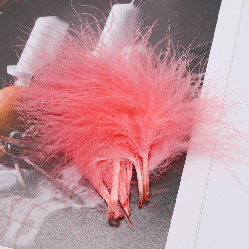 8-12cm Colored Plumas Natural  - Feather Trim Marabou review and price