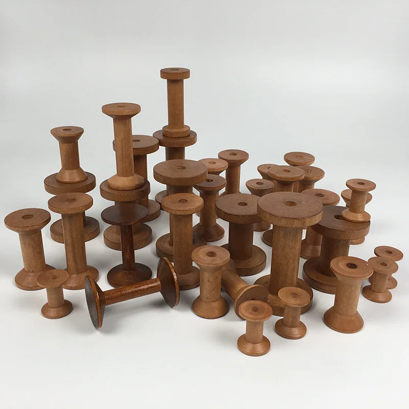 Vintage Wooden Spools DIY Reel - Organza Ribbon Spool review and price