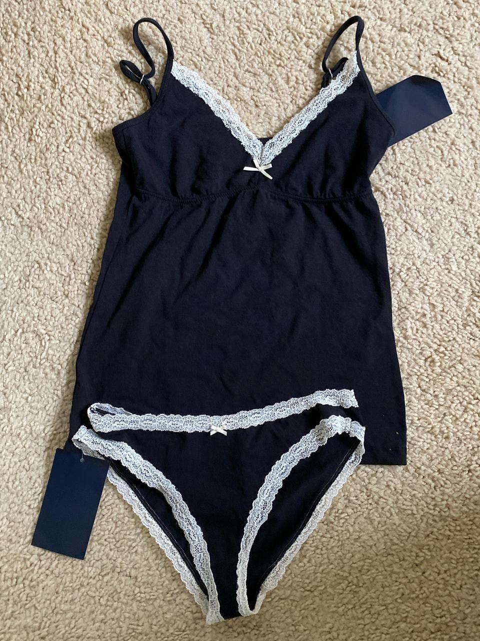 Lace Trim Bow Tank Panties Paj - Elastic Lace Trim review and price