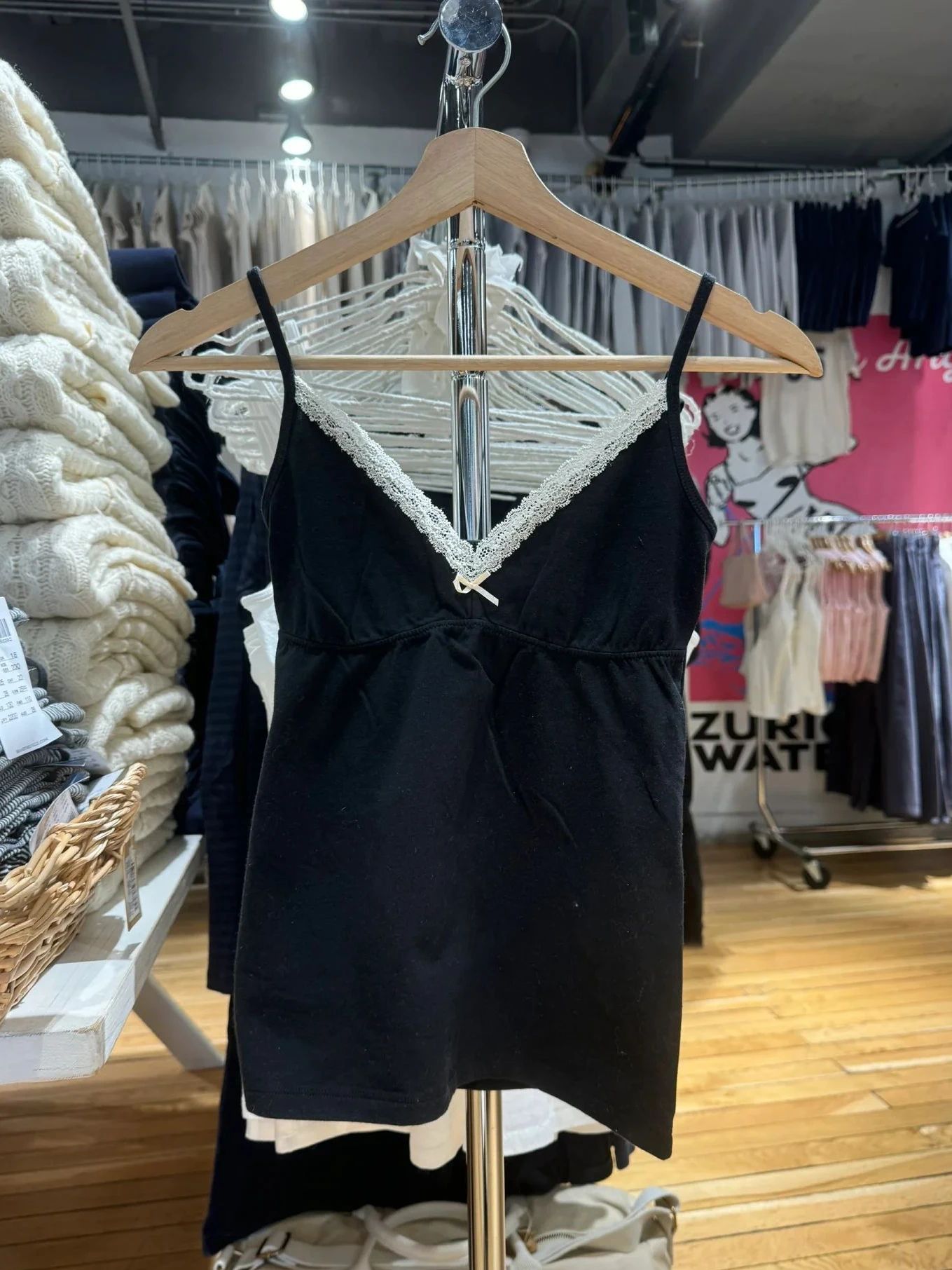 Lace Trim Bow Tank Panties Paj - Elastic Lace Trim review and price