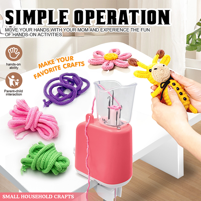 Fully Automatic Knitting Rope  - Pom Pom Maker Tool review and price