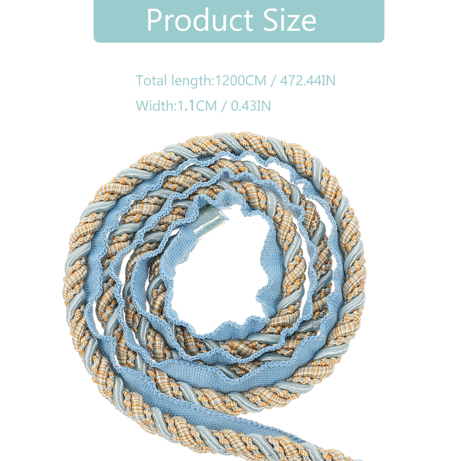 Four Braided Polyester Twisted - Cord Trim Twisted review and price